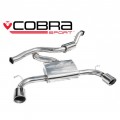 FD23 Cobra Sport Ford Focus ST 225 (Mk2) 2005-11 Cat Back System (Resonated)